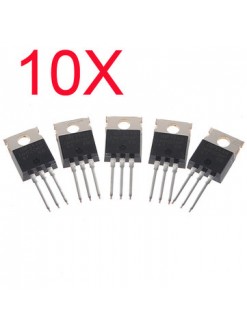 10Pcs IRFZ44N Transistor N-Channel Rectifier Power Mosfet