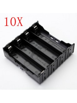 10Pcs E1A1 ABS Battery Box Holder For 4 x 18650