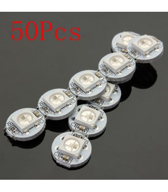 50Pcs DC 5V 3MM x 10MM WS2812B SMD LED Board Built-in IC-WS2812