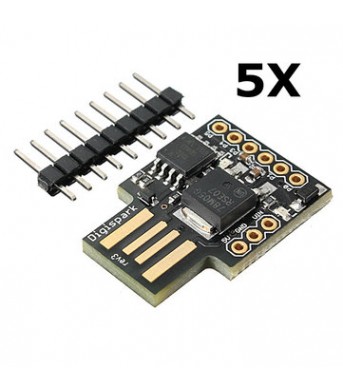 5Pcs Digispark Kickstarter Micro USB Development Board For ATTIN