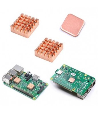 15Pcs Raspberry Pi 2/3 Copper Heat Sink Heatsink