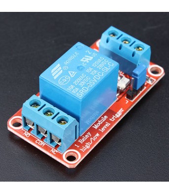 5V 1 Channel Level Trigger Optocoupler Relay Module For Arduino