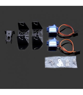 2 9G Servos Bracket Sensor Motor & Holder Kit