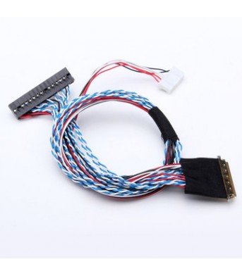 40Pin 2 Channel 6 Bit LED LCD LVDS Screen Cable