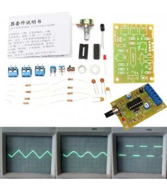 DIY ICL8038 Function Signal Generator Module Sine Square Triangl