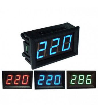 0.56 Inch AC70-500V Mini Digital Voltmeter Voltage Panel Meter A