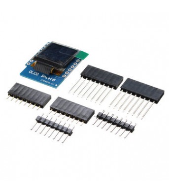 0.66 Inch OLED Shield For WeMos D1 Mini 64X48 IIC I2C Compatible